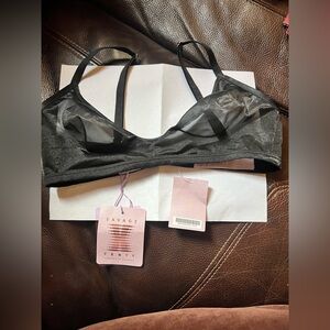 Savage X Fenty Black Bra XSmall